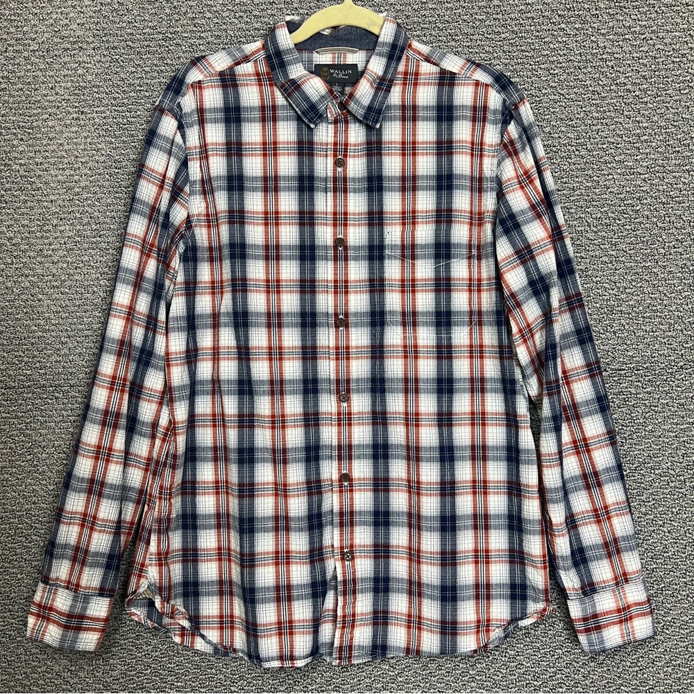 Wallin & Bros mens shirt size L preowned